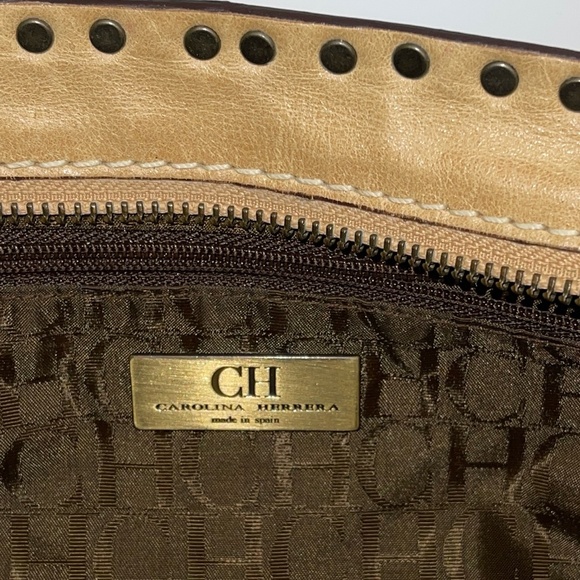 Carolina Herrera Studded Shoulder Bag‎ - Picture 10 of 12